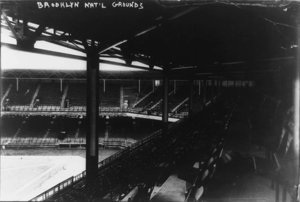Ebbets Field on April 20, 1913. Historical reference photograph, not a film still.