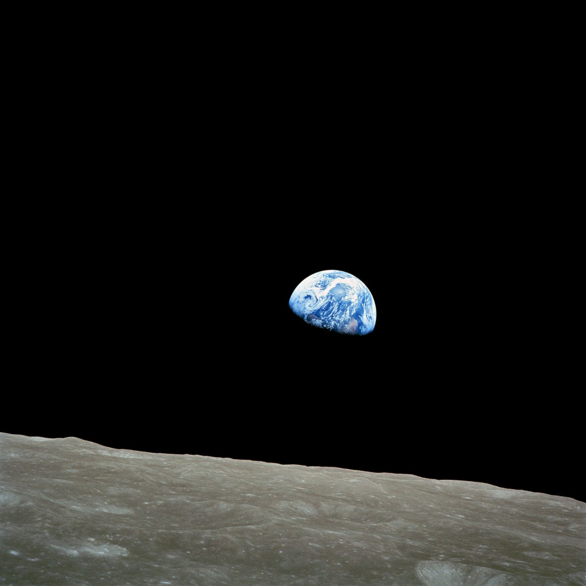 Earthrise, Apollo 8, 24 December 1968
