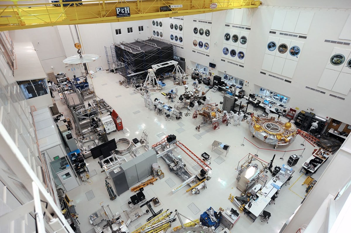 High Bay 1 spacecraft assembly facility, 12 November 2019